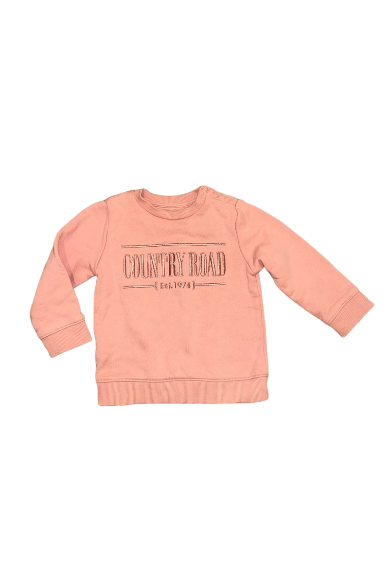 Country Road Pink Sweatshirt