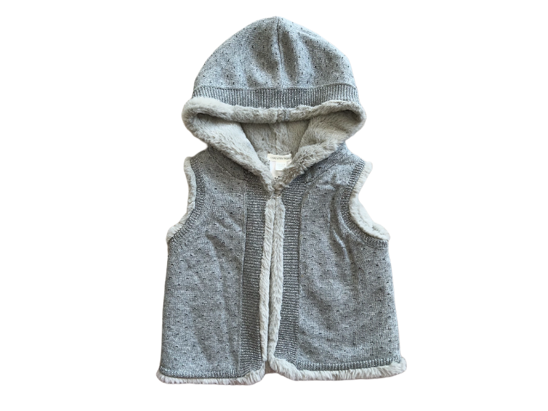 Country Road Grey Gilet