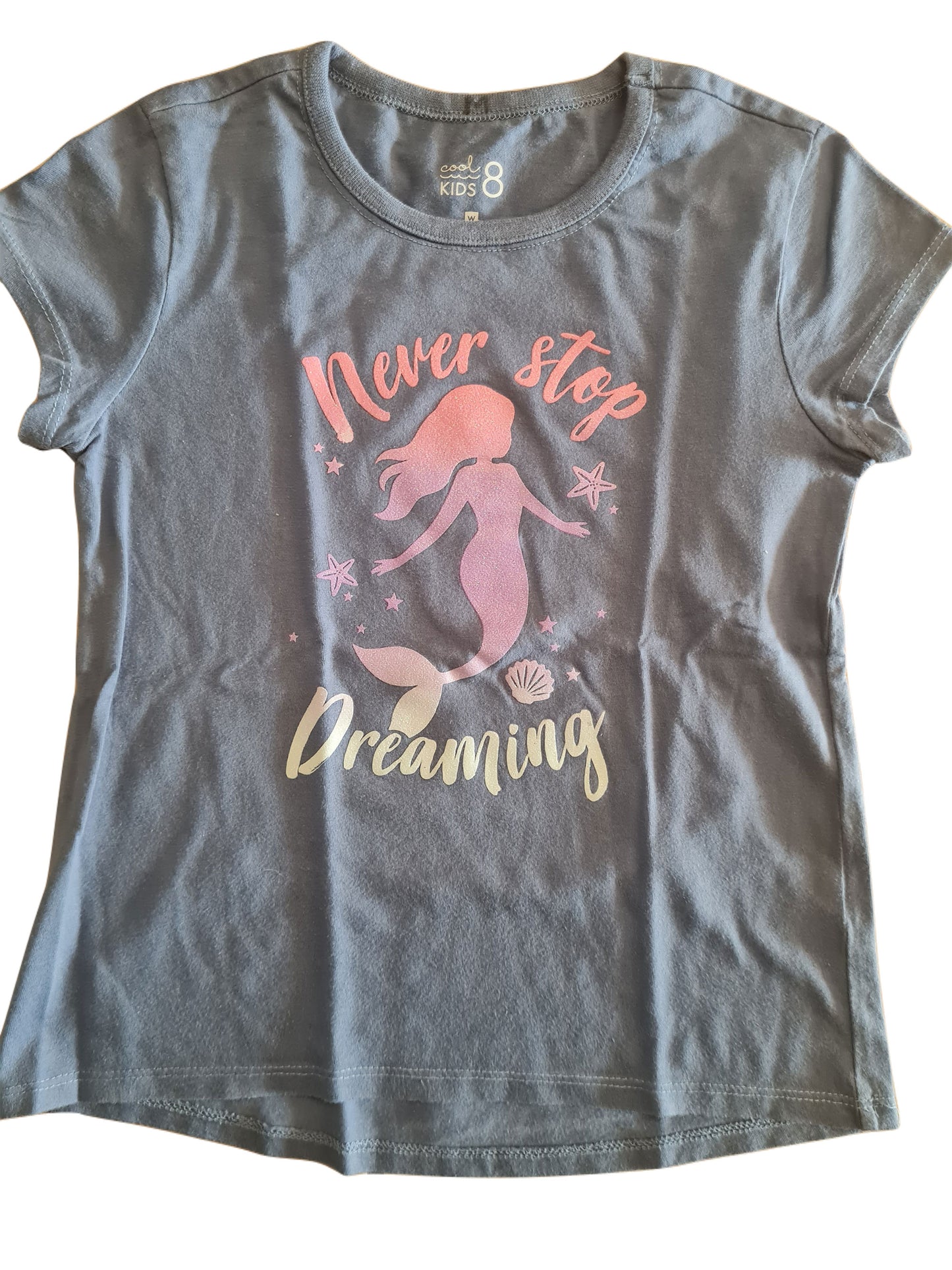 Never Stop Dreaming Mermaid Tee