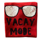 Red Vacay Mode Vest
