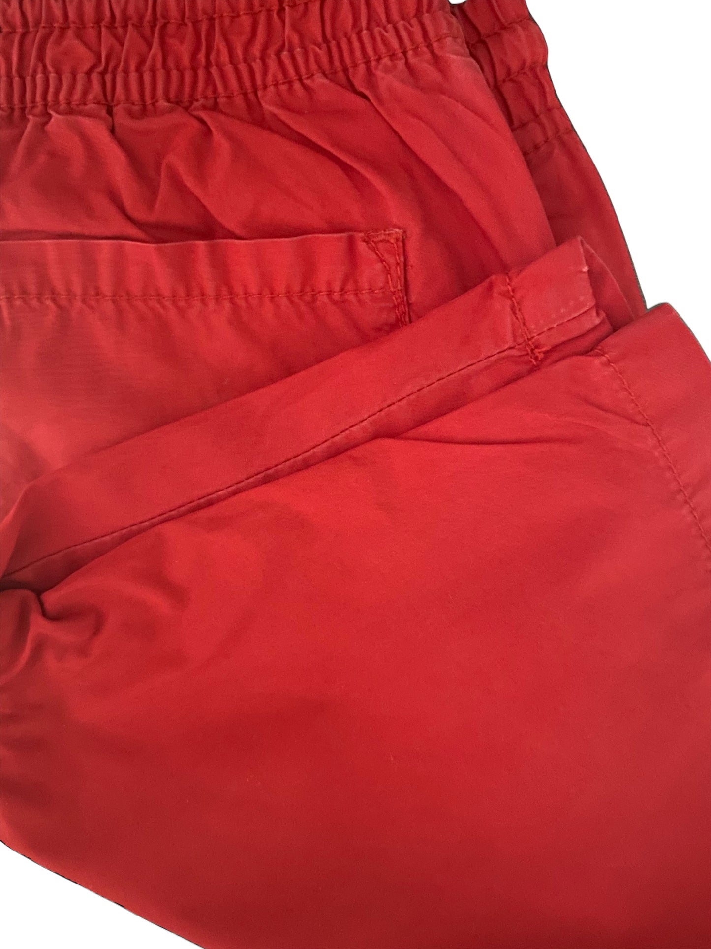 Red Drawstring Shorts